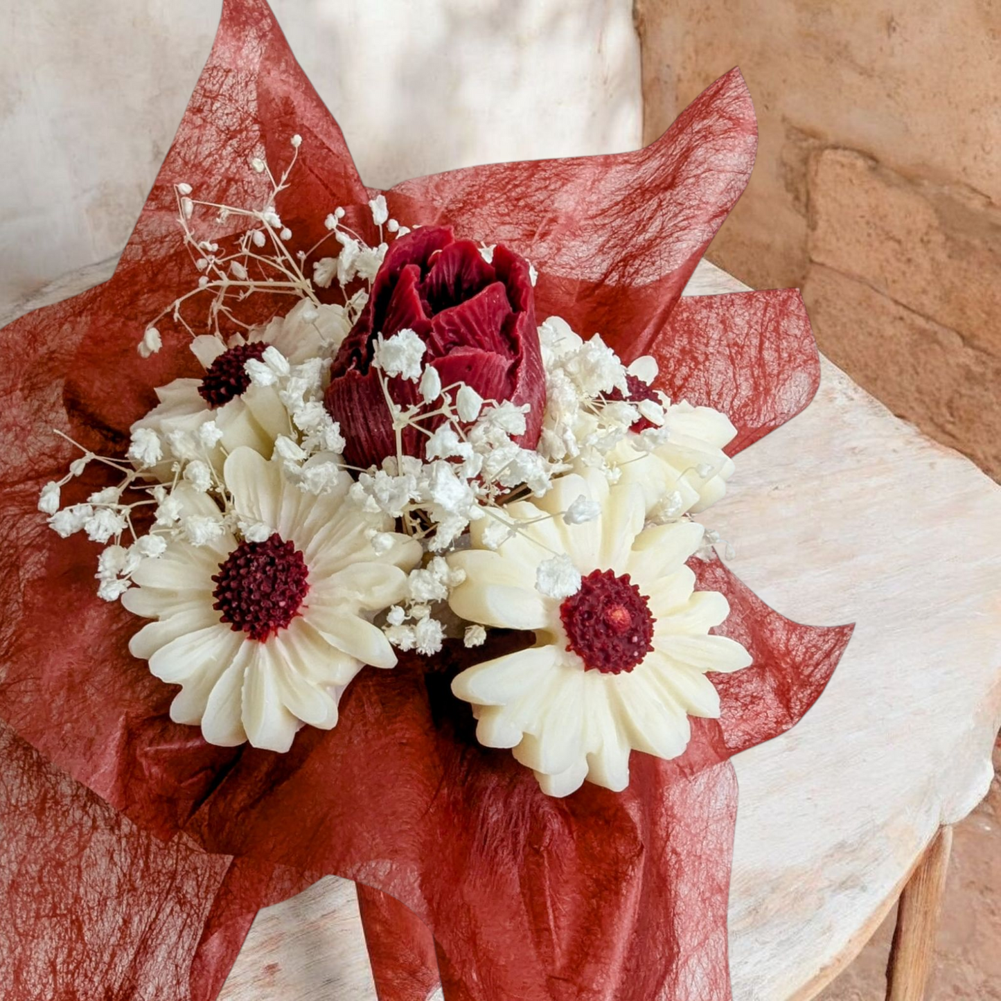 Bouquet éternel Cerise