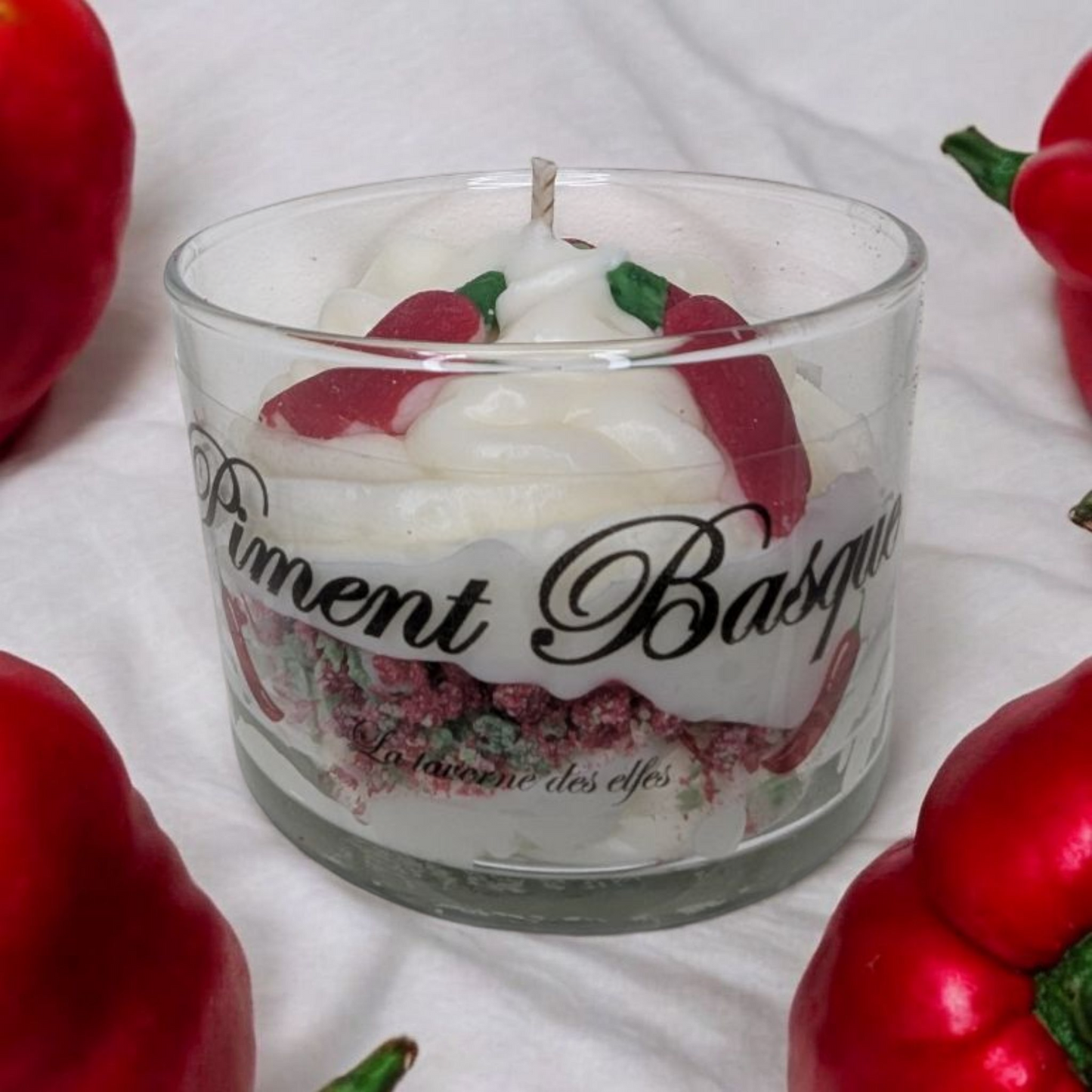 Bougie piment basque