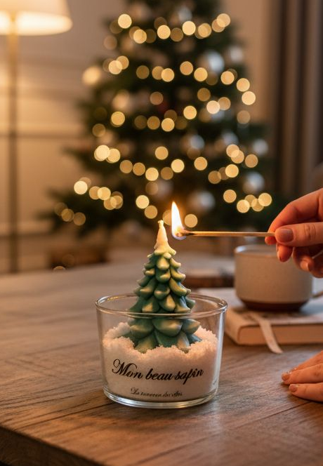 Bougie mon beau Sapin