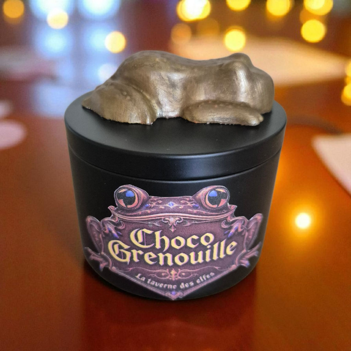 Bougie Choco grenouille